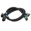 Pair 24 Inch Oxygen O2 Sensor Extension Wire Harness For Camaro Corvette LS2 LS3 LS7 L99 LTT 213-4408, 213-1694