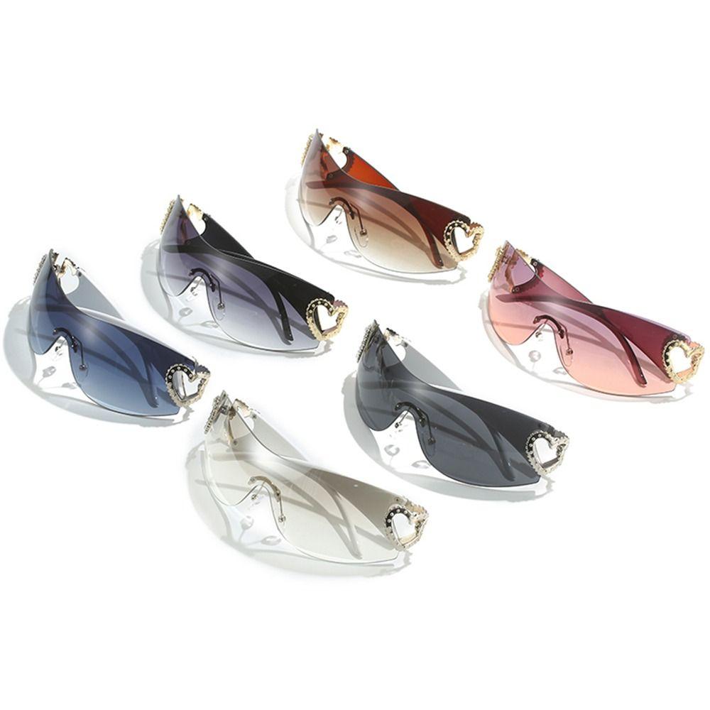 New UV400 Sports Goggles Men's Shades Sun Glasses Y2k Sunglasses for Women