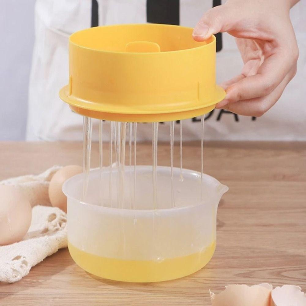 Сепаратор яиц высокой вместимости Аксессуары для выпечки Сепаратор яичного желтка Новый сепаратор яичного белка и желтка