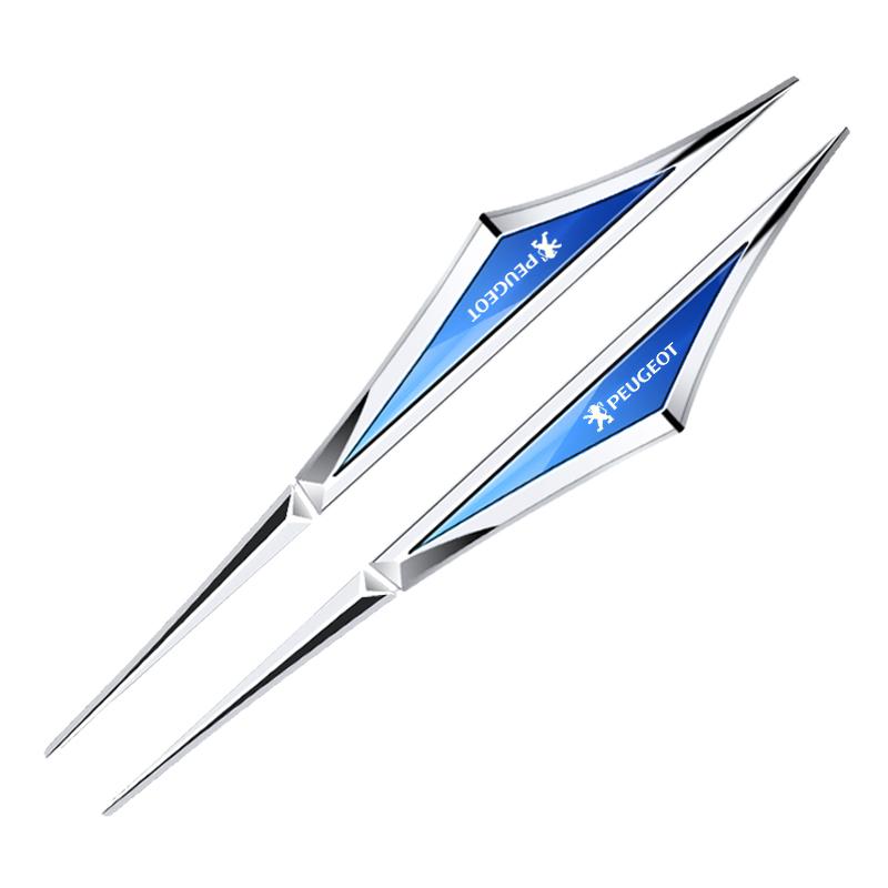 2026 Горячая Автомобильная Наклейка Буквенный Эмблема Авто Наклейка на Крыло Лезвие Защитные Наклейки на Кузов Для Peugeot 407 508 2008 5008 307 308 3008 20