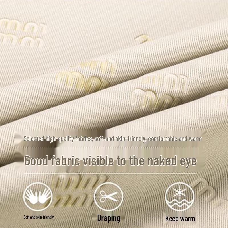 Romain Men's Fleece-Lined Thickened Knit Sweater BY022