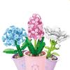 Tiny Particles Building Block Bouquet Potted Succulents Compatible Tabletop Ornament Model Educational Assembly Toy