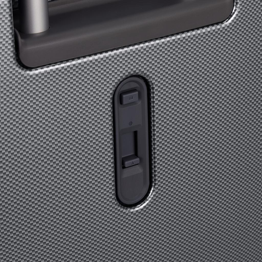 Suitcase Carry Case Carry Bag M Size 3 Nights 4 Days 4 Nights 5 Days 52L Caster Stopper Twin Wheel Casters Palisade 63 Cm Black Carbon [Ace Tokyo]