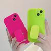 Неоновый флуоресцентный цветной чехол-подставка для телефона для Iphone 13 12 11 Pro Xr X Xs Max Роскошный милый милый мягкий чехол на заднюю панель