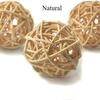 24Pcs Decorative Balls Wicker Rattan Balls 5CM for Vase Fillers Wedding Garden Hallway Party