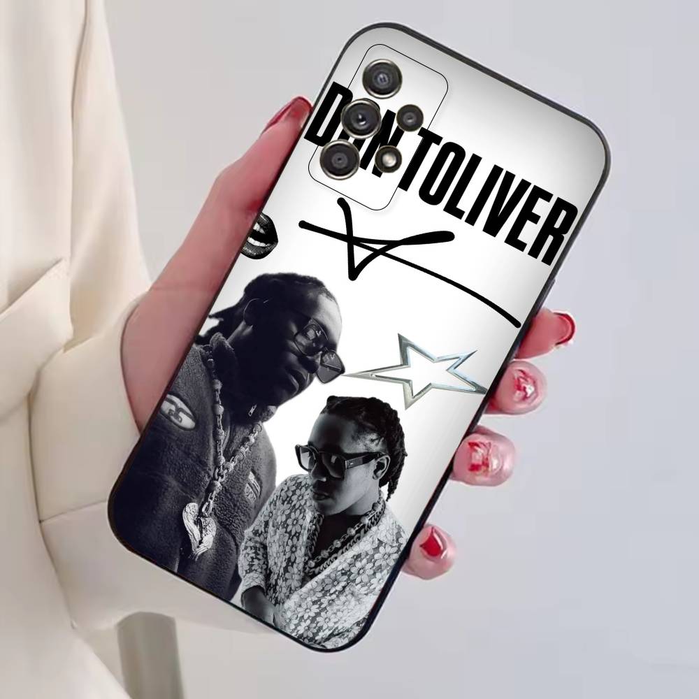 Чехол для телефона D-Don toliver Cool rapper Черный Силиконовый Мягкий Для Samsung S25,S24,S21,S22,S23,S30,Ultra,S20,Plus,Fe,Lite