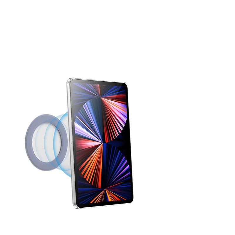 Чехол для iPad Pro 11 дюймов 2021 года, магнитный, съемный, жесткий корпус, с подставкой, вращающейся на 360°, функция сна/пробуждения
