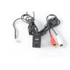 Car Dashboard Audio Interface Panel USB and For rca Output for For android Navigation Systems 2.2 x 3.4 cm Black ABS Housing