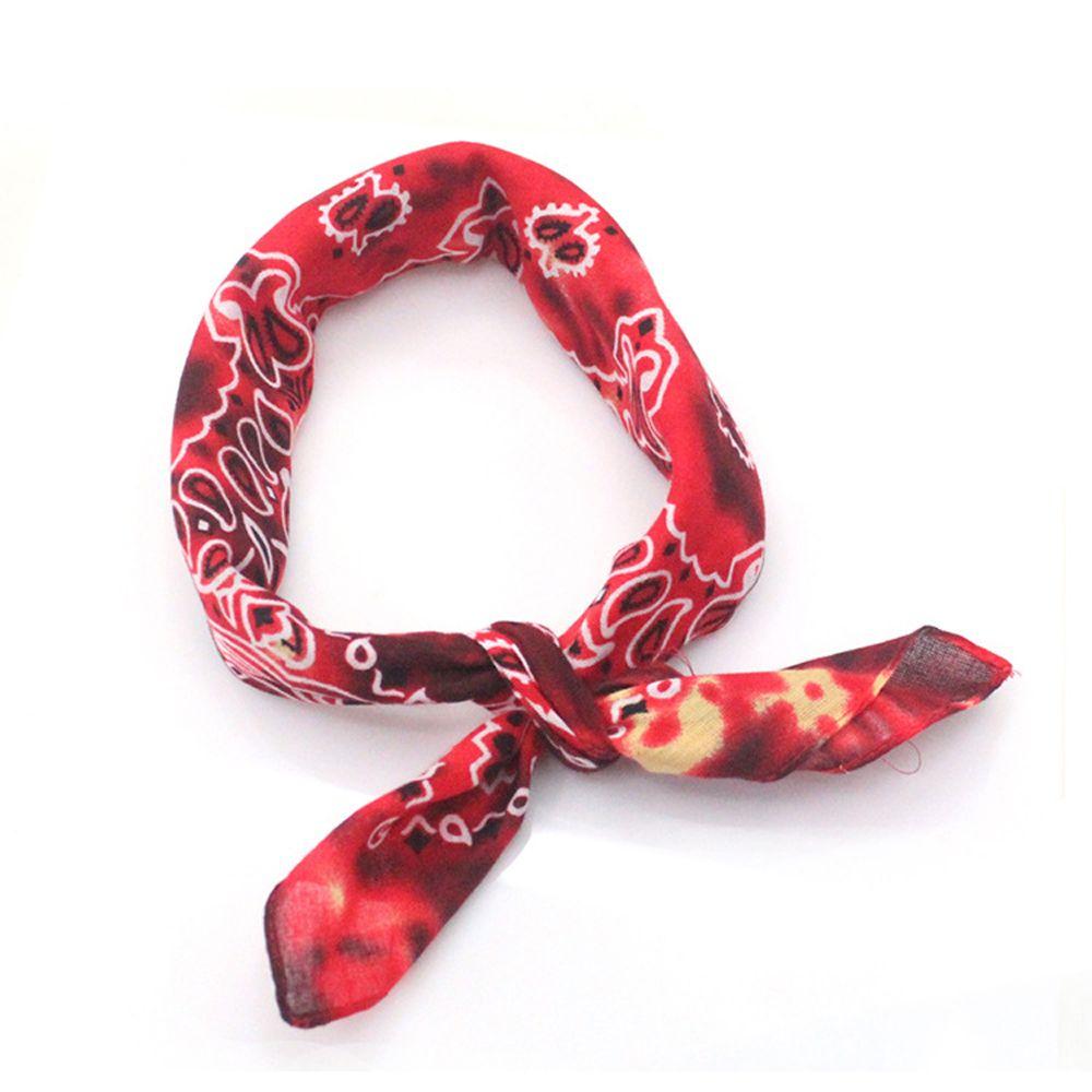 Scarf Seamless Scarves Tie Dye Bandana Hip Hop Paisley Headband Hip Hop Headwea Cycling Outdoor