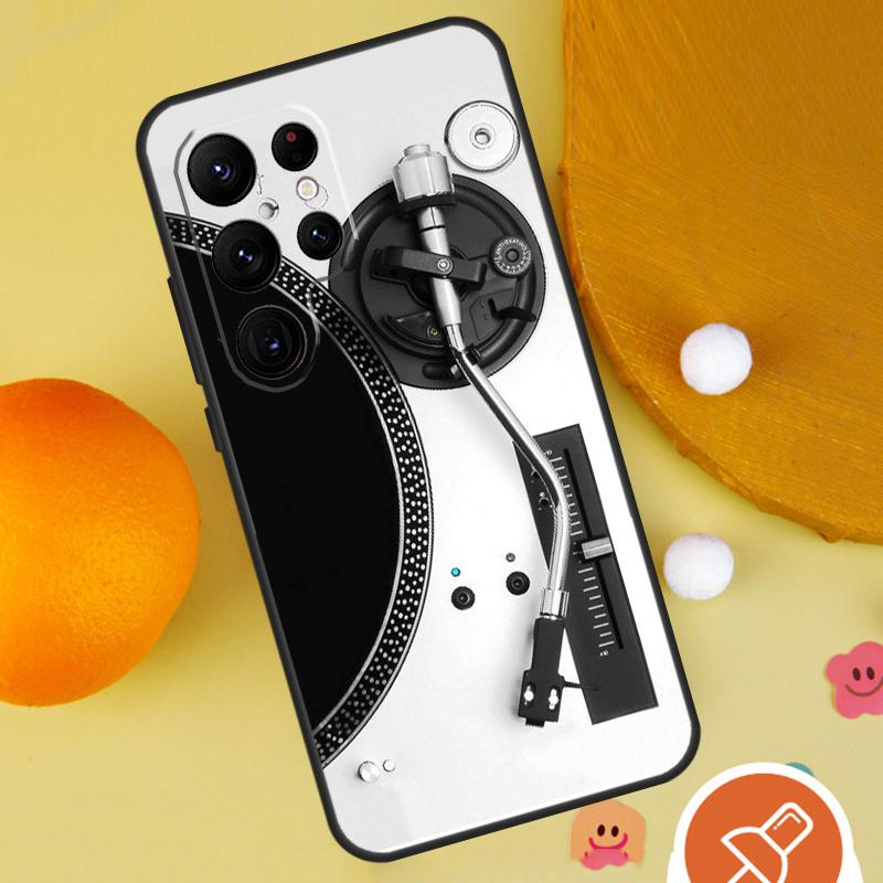 Виниловая DJ-пластинка Арт Чехол для Телефона для Samsung Galaxy S25 Ultra S24 S22 S21 Ultra S9 S10 S20 Plus S23 FE Funda Чехол