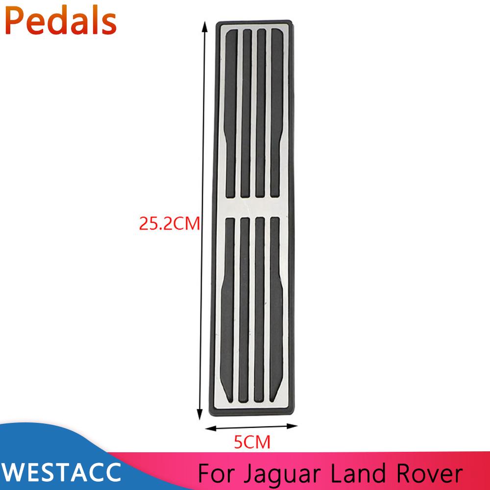 Автомобильная мертвая педаль, подставка для ног, чехол для педали для Jaguar XE XF E-Pace F-Pace для Range Rover Velar 2016-LHD