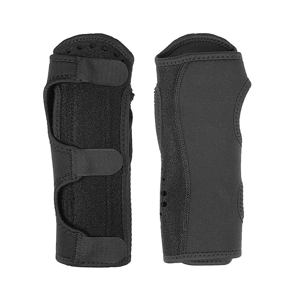 Корректор запястья унисекс, регулируемая металлическая шина для запястья, корректор запястья, двусторонний бандаж для запястья