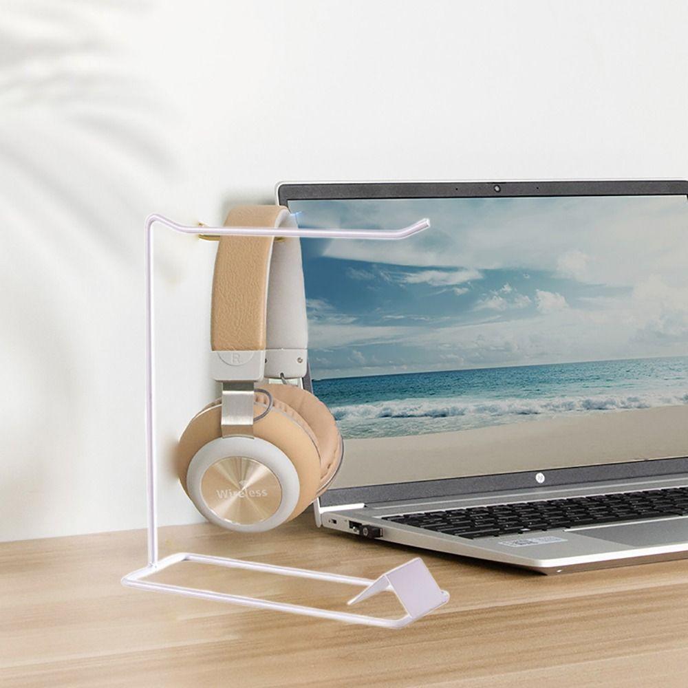 Metal Jewelry Display Creative Earphone Holder Hair Band Holder Headset Hanger Holder