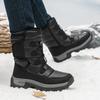 2025 New Large Size Snow Boots Men's and Women's Velvet Thickened Cotton Shoes Outdoor Shoes Non-slip Warm Boots Cold Resistance