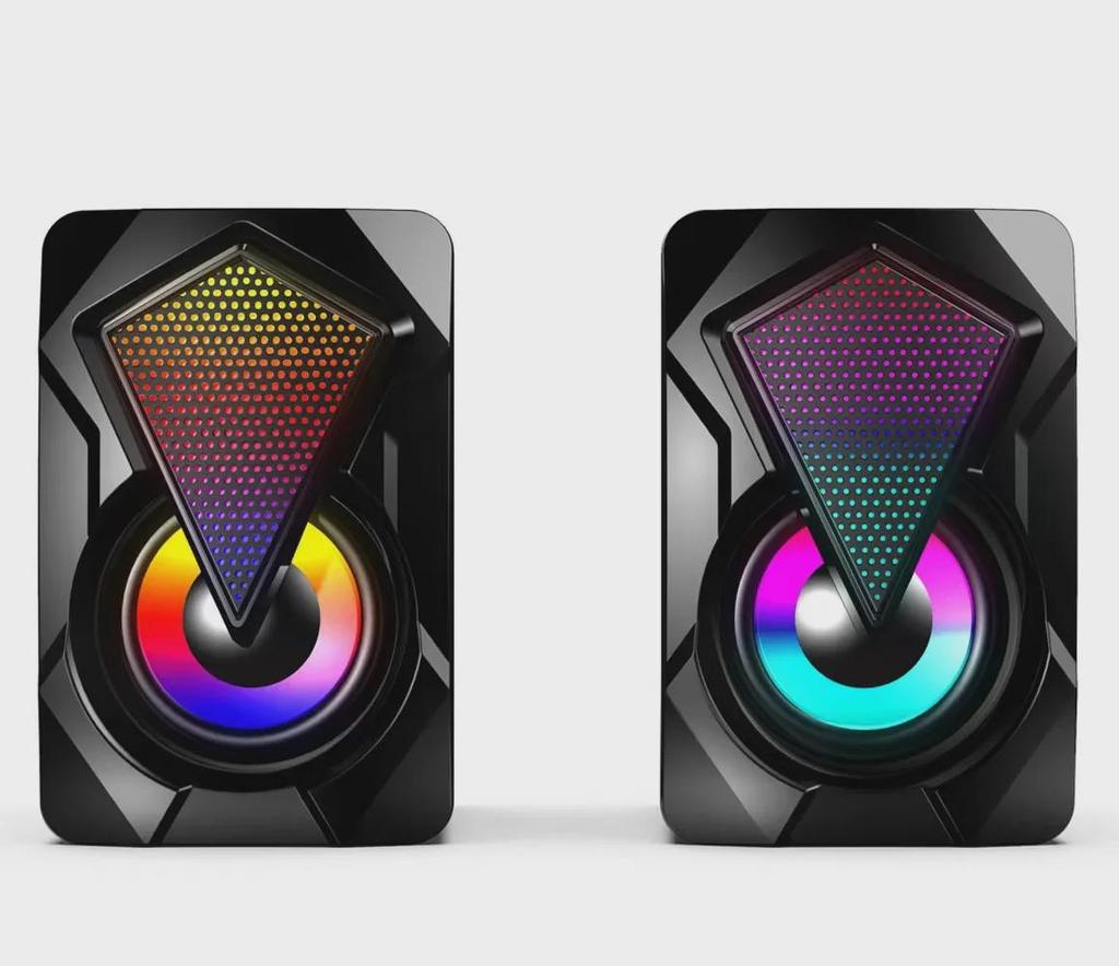 Проводные мини-мультимедийные колонки Luminous Bass для настольных ПК и ноутбуков