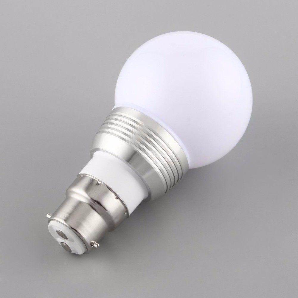 7 Вт RGB Magic 16 Многоцветная лампочка E27 B22 Беспроводной пульт дистанционного управления 85-265 В