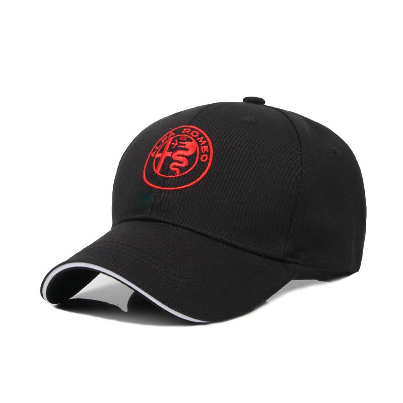XTXG4 New style Alfa Romeo Car Hat Trend Handsome Racing Team Locomotive Caps Duck Tongue Baseball Unisex Style Cap Club Active Hat