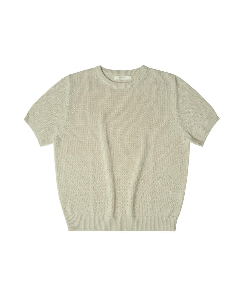 HALBKREIS LAYOUT T20039 Comfortable Round Knit_Beige