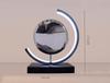 LED Moving Sand Art Table Lamp 3D Sandscape Hourglass Night Light 3 Color Brightness Remote Button Glass Acrylic Quicksand Decor Gift