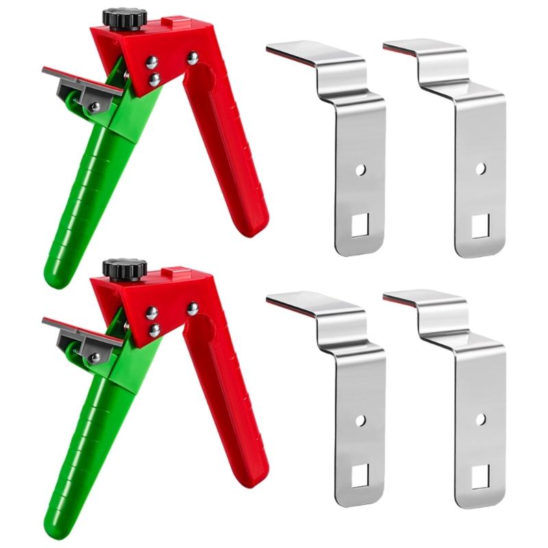Adjustable Efficient Cabinet Drawer Face Clamp Fixing Clip Woodworking Tool for Quick and Easy Front Panel Installation
