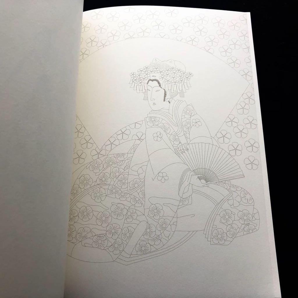 [ИСПОЛЬЗУЕТСЯ] Кацусика Хокусай/Кимоно красота живопись раскраска набор из 2 книг "ХОКУСАЙ" "КИМОНО"