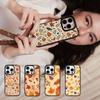 Осенние Листья Тыква Для iphone 11 12 13 14 15 Pro Max 17 16 Plus Жесткий PC+TPU Задняя Крышка