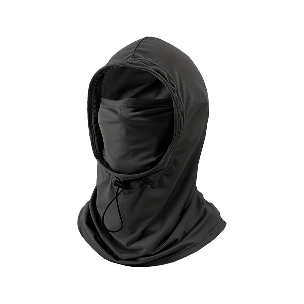 New Breathable Head Cap Ice Silk with Shawl Mask Cap Sunscreen Hat Cycling