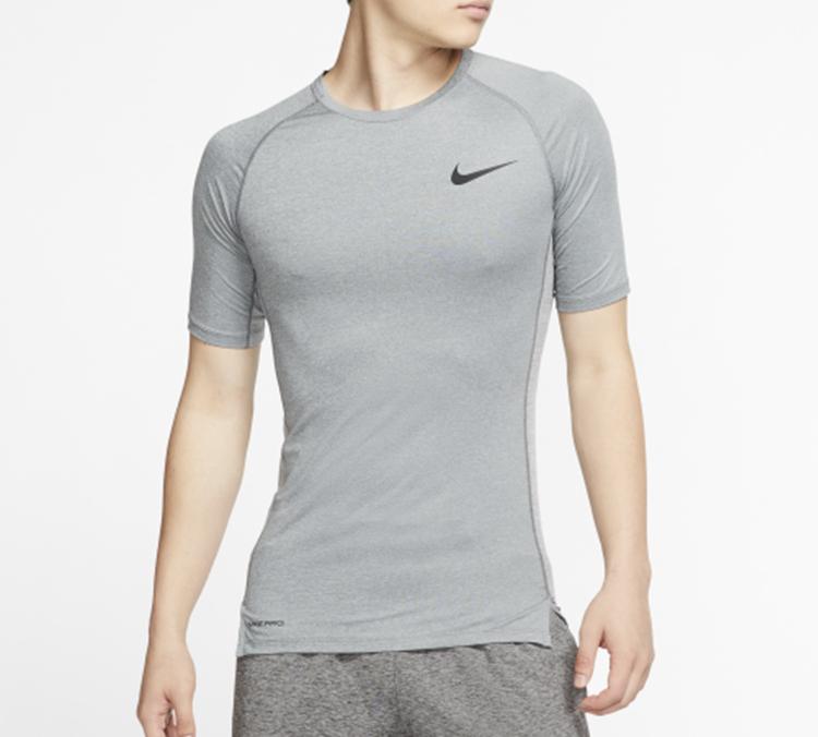 Nike Футболка мужская Светло-дымчато-серая BV5632-085
