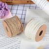 Пеньковая веревка для DIY плетения мелких кос: Ручная работа, Аксессуары, Фотостена, Одежда, Текстильная подарочная упаковка, Плетеная лента