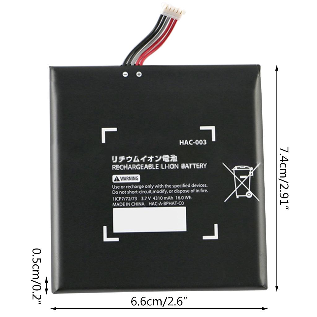 Замена аккумулятора HAC-003 для -NS Switch HAC-001 4310 мАч
