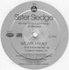 12inch Record SISTER SLEDGE - We Are Family / Lost In Music ('93  R076019 Rhino Records 1993 US Dance & Electronica Used