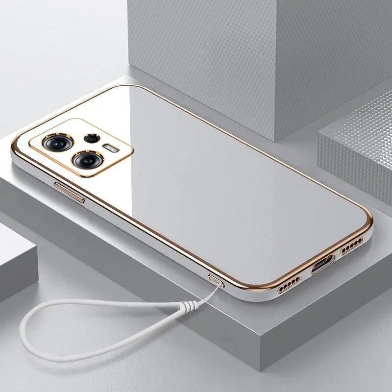 Чехол для Motorola G23 Moto G13 G73 G53 G84 G54 G60 G60S G20 G30 G10, роскошный чехол для телефона с квадратным покрытием, противоударная задняя крышка