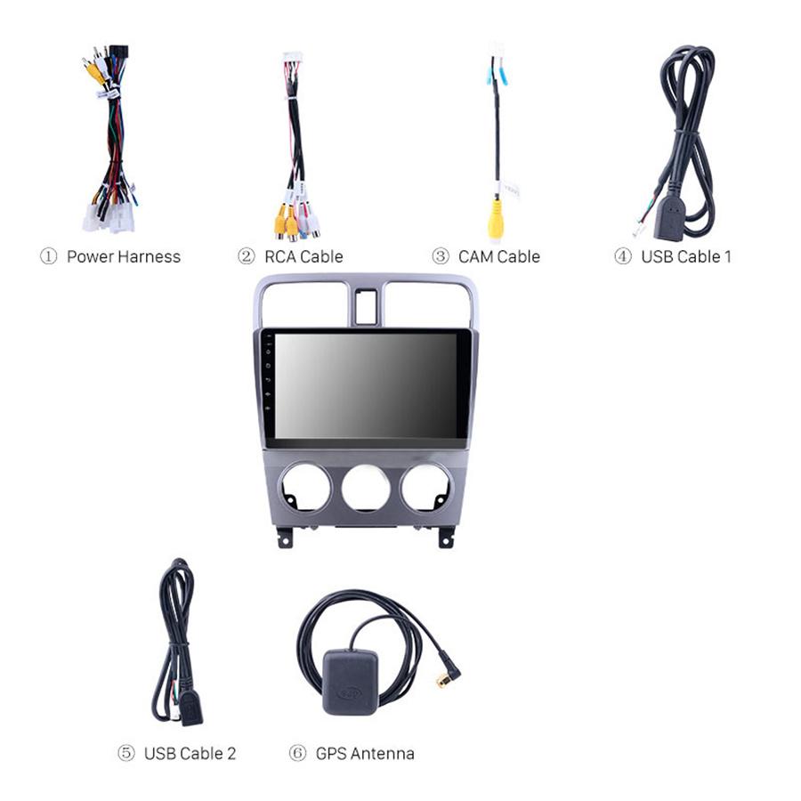 Для Subaru Forester 2002-08 Стерео Радио 9 Дюймов Android 10 GPS Навигация Plug & Play
