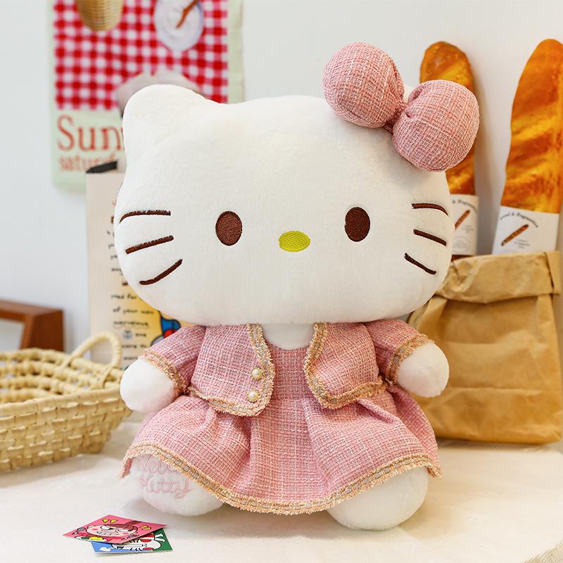 Плюшевая кукла Hello Kitty 'Цветение сакуры' - Милый подарок на день рождения и подушка для объятий для девочек