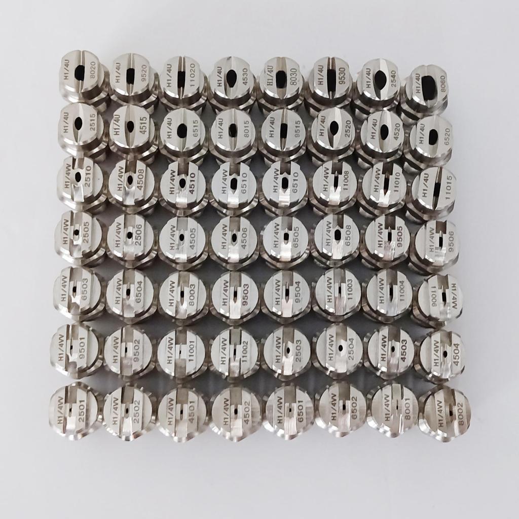 1/4" BSPT нержавеющая сталь плоскоструйная форсунка для очистки