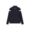 Fila Athletics Tennis Logo Sports Knitted Stand Collar Jacket Men Jackets Royal-Blue A11M213504F-NV