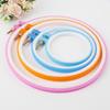 Plastic Embroidered Wreath of Cross-Stitch Tool Round Embroidery Frame Sewing Hoop Ring Home Decoration Craft