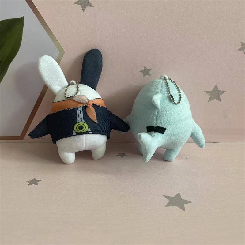 Аниме Игровой Персонаж Плюшевая Игрушка Косплей Zenless Zone Zero The Bangboo Shark Милая Мягкая Кукла Украшение