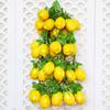 Simulyatsiya Sun'iy Meva Limon Ipi Restoran Mehmonxona Uy Bog'i To'y Oshxona Dekoratsiyasi uchun