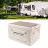 Collapsible Camping Storage Box Pulley Design Waterproof 5 Sides Opening Camping Folding Storage Bins for Car Outdoor