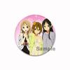 32/44/58 мм Аниме K-ON! Булавки ручной работы, круглые, мультяшные, милые, застегивающиеся броши для рюкзака, одежды, аксессуаров, украшений для коллекции аниме