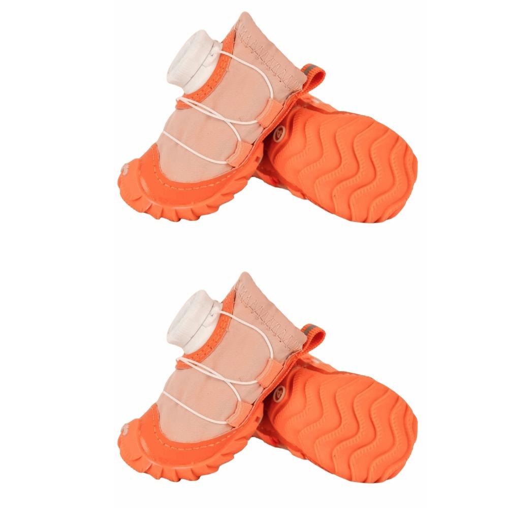 4PCS Anti-Slip Pet Mesh Boots Breathable Pet Paw Protector Wear-resistant Dog Sneakers  Daily Wear