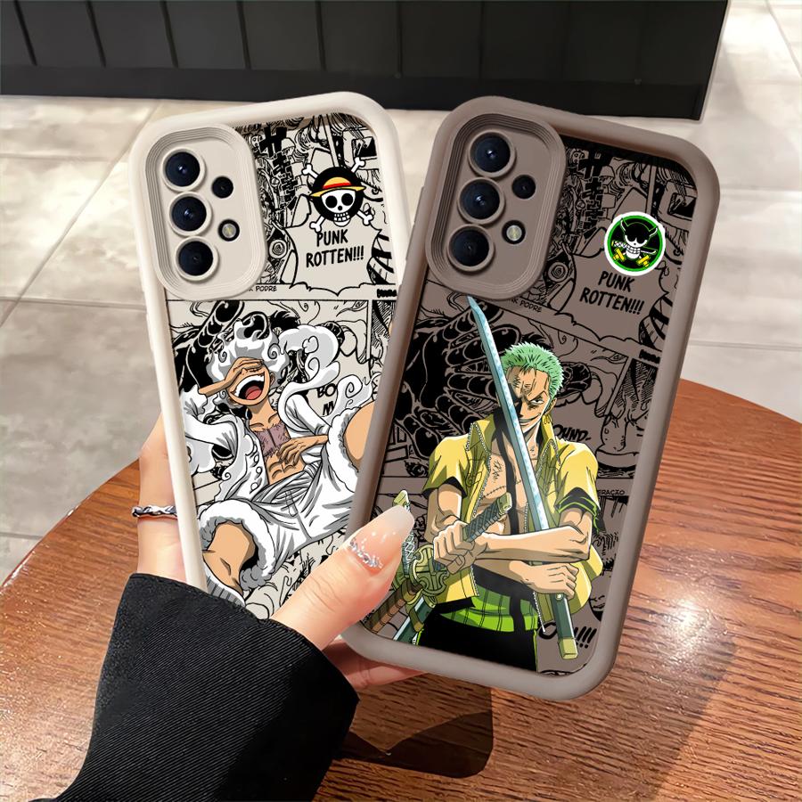Phone Cover Case for Samsung Galaxy A12 A07 A50 A06 A05 A20 A13 A30 A16 A04 A17 A15 A11 A14 Anime Luffys Ones Pieces