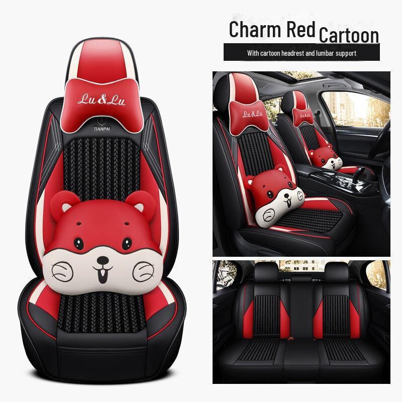 Чехлы для автомобильных сидений Binyue Cool 1.5T из кожи и ледяного шелка на все сезоны (2022)