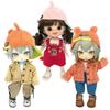 Фигурка ребенка OB11 Аксессуары для ob11 Шапка-кролик obitsu 11 Molly Gsc 1/12 BJD Аксессуары для кукол Одежда BJD Одежда для младенцев 4 цвета