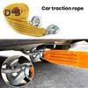 Car Traction Rope Heavy-duty Nylon Car Towing Rope Durable Emergency Car Tow Strap for Vehicles