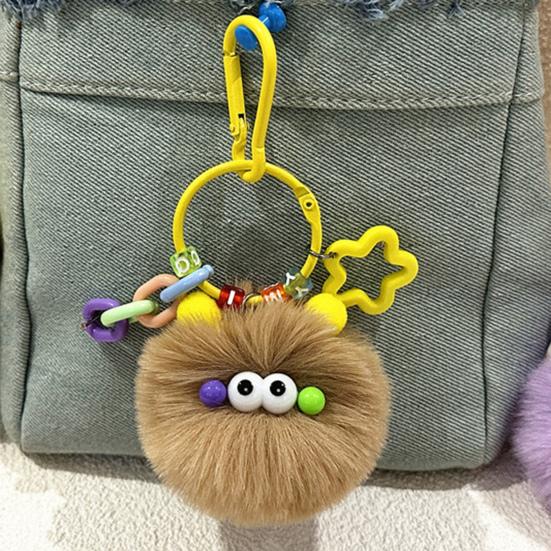 Брелок Мультяшная Плюшевая Кукла Шарм Декоративный Брелок Тонкая Работа Держатель для Ключей Ключ для Рюкзака