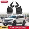 Автомобильные брызговики на крыльях, пригодные для Honda CRV CR V 2007-2022, брызговики, передние и задние брызговики, авто
