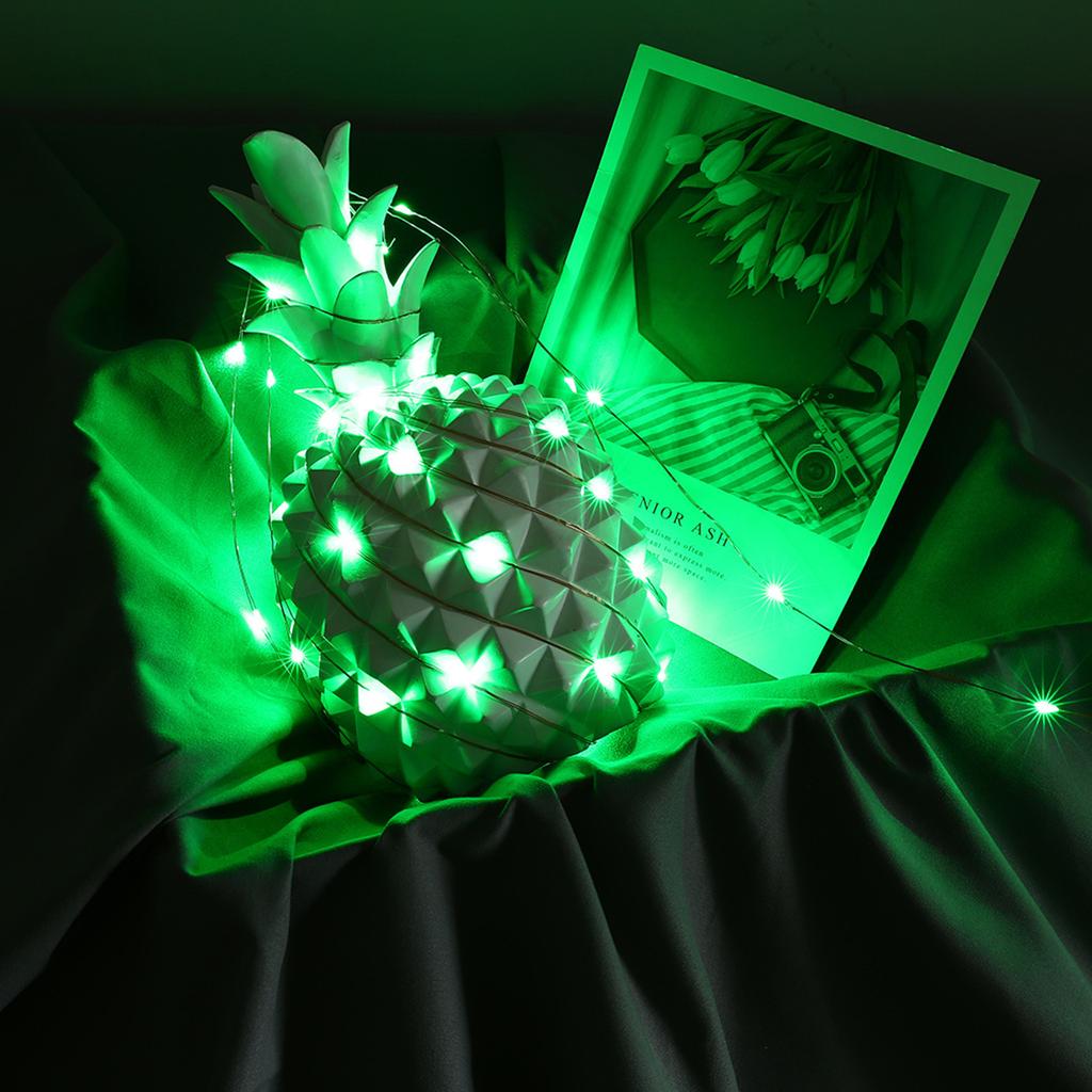 Гипсофильные гирлянды 50 светодиодов 16 футов Рождественские гирлянды с питанием от USB с дистанционным управлением Украшения для дома