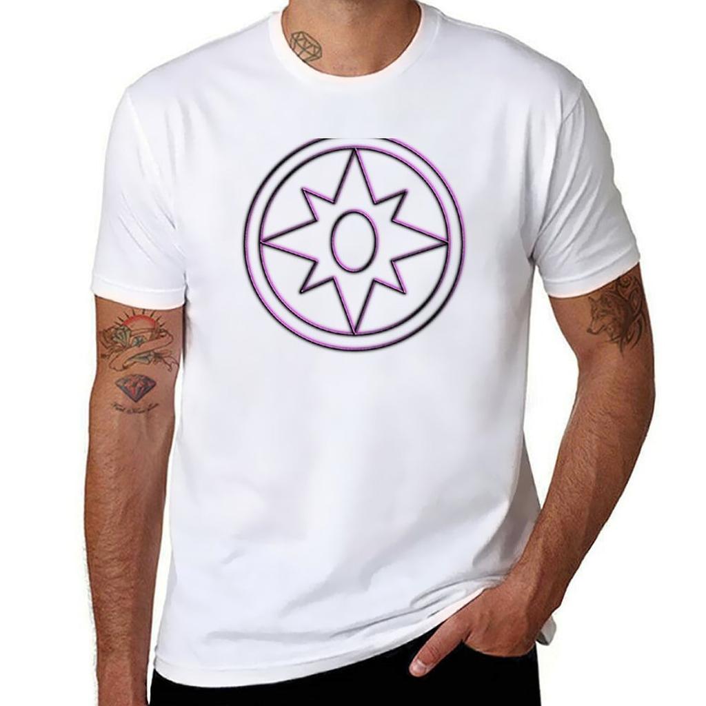 Embossed Violet Lantern Symbol TShirt Moisture Wicking Athletic TShirt